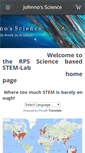 Mobile Screenshot of johnnosscience.com